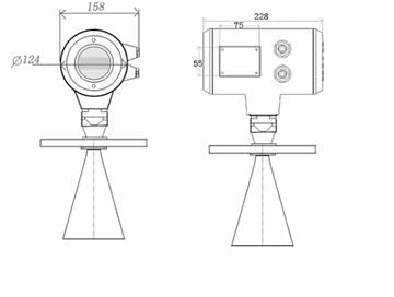 智能型雷达物位计